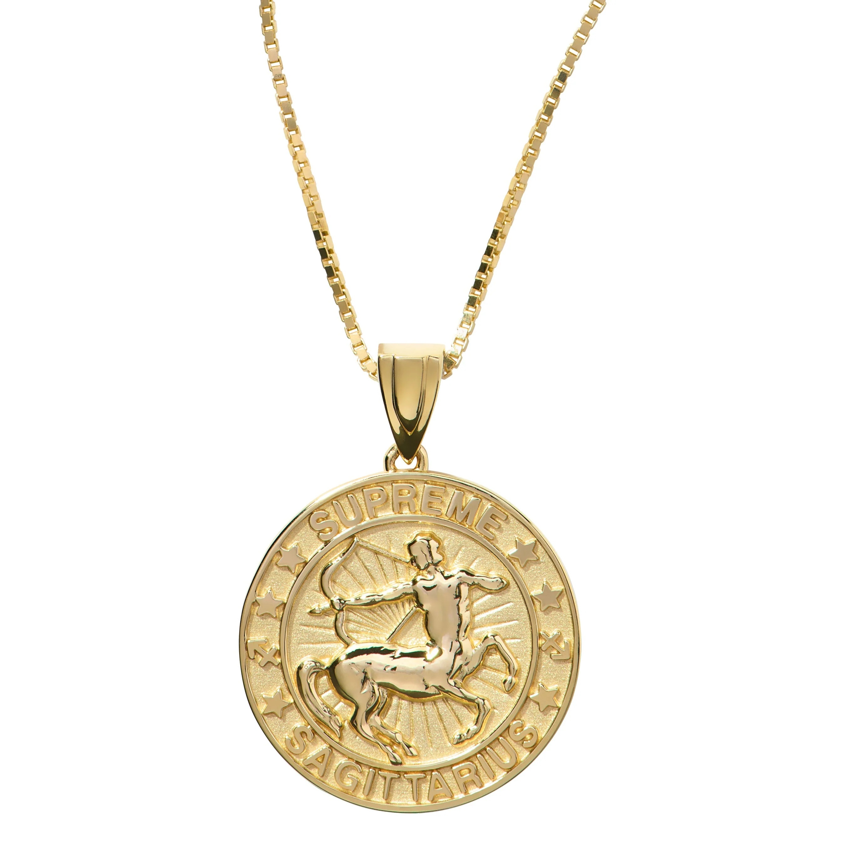 Supreme®/Jacob&Co 14K Gold Zodiac Pendant view 19